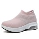 Women Casual Knitted Sports Simplicity Comfortable Running Shoes