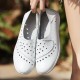 Women Hollow Out Casual Slip On Outdoor Sneakers Shoes